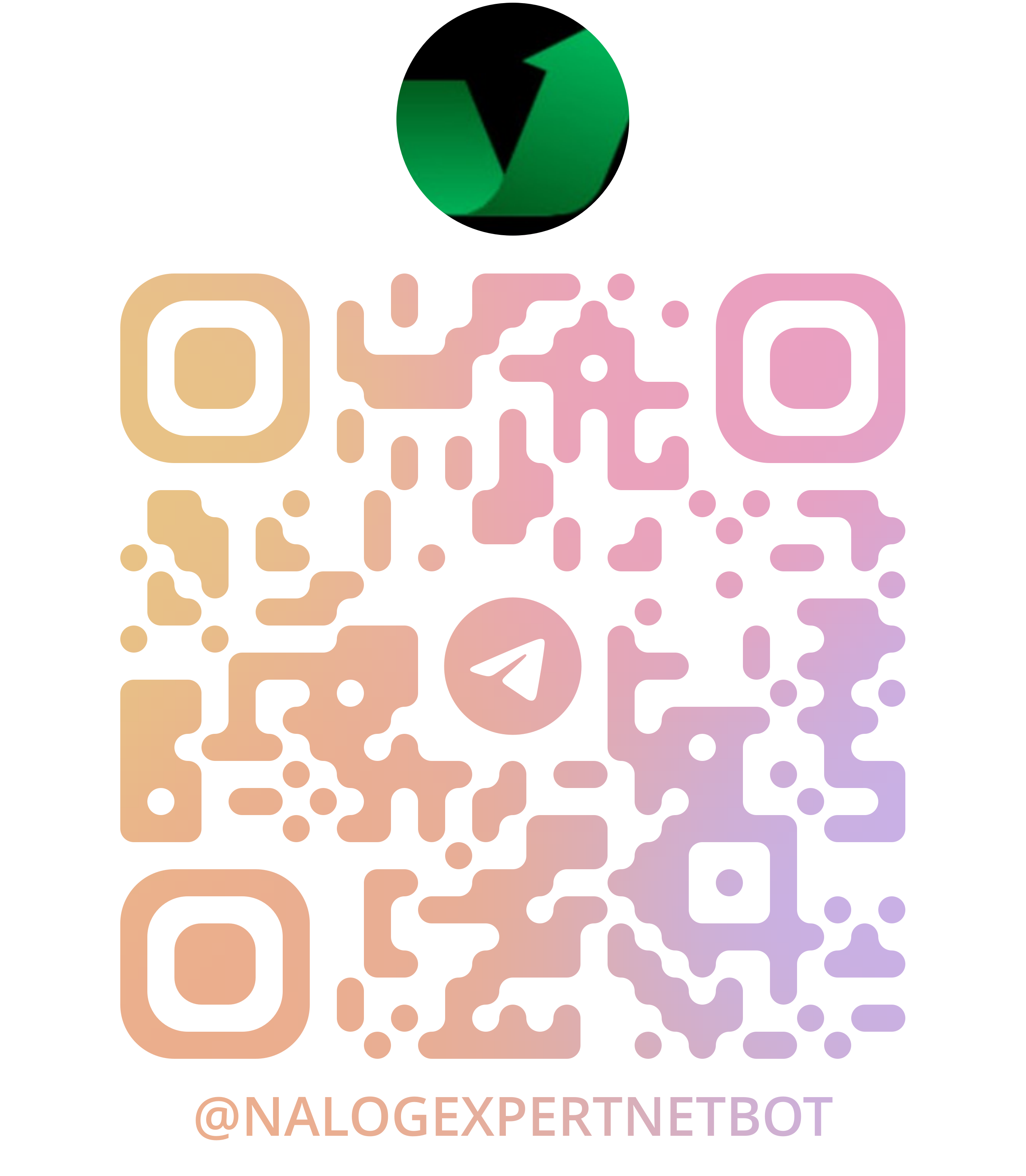 QR-код для перехода в Telegram бот